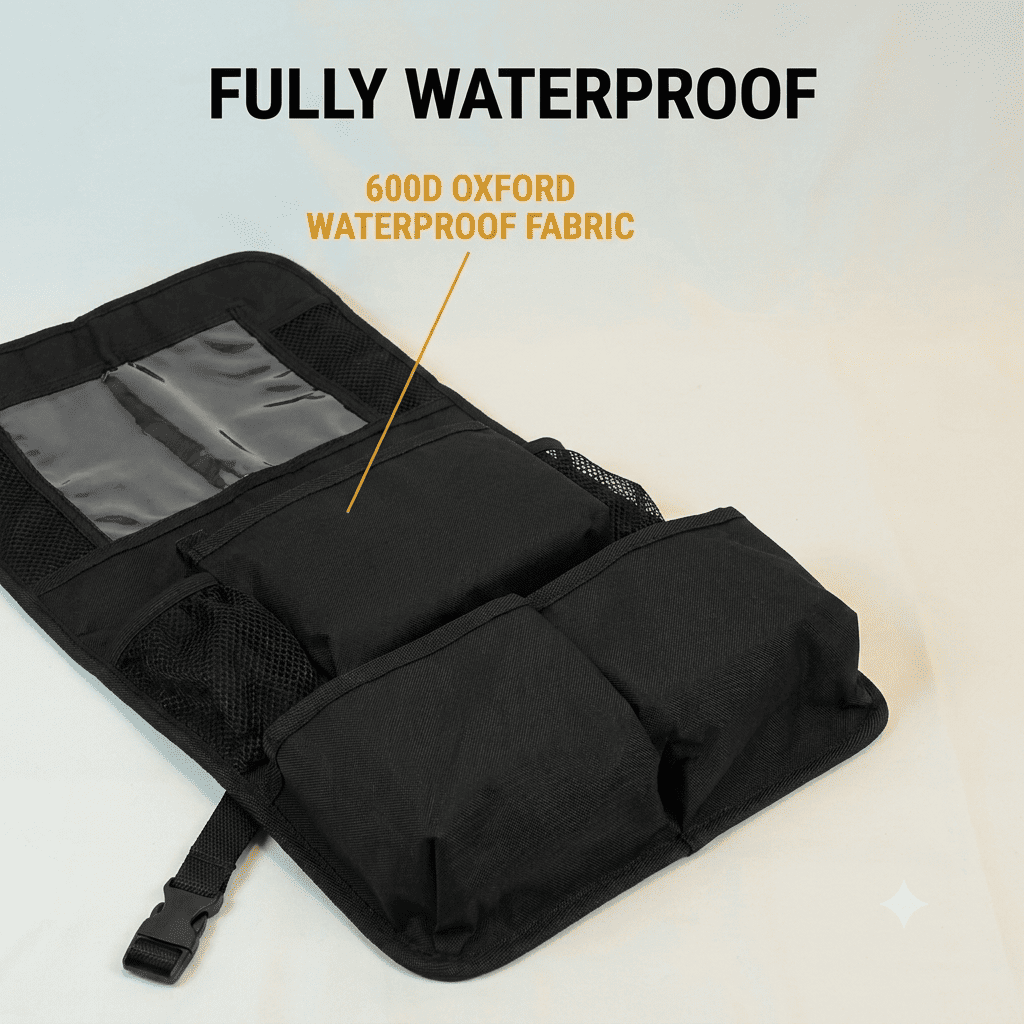 Backseat Car Organizer with Tablet Holder