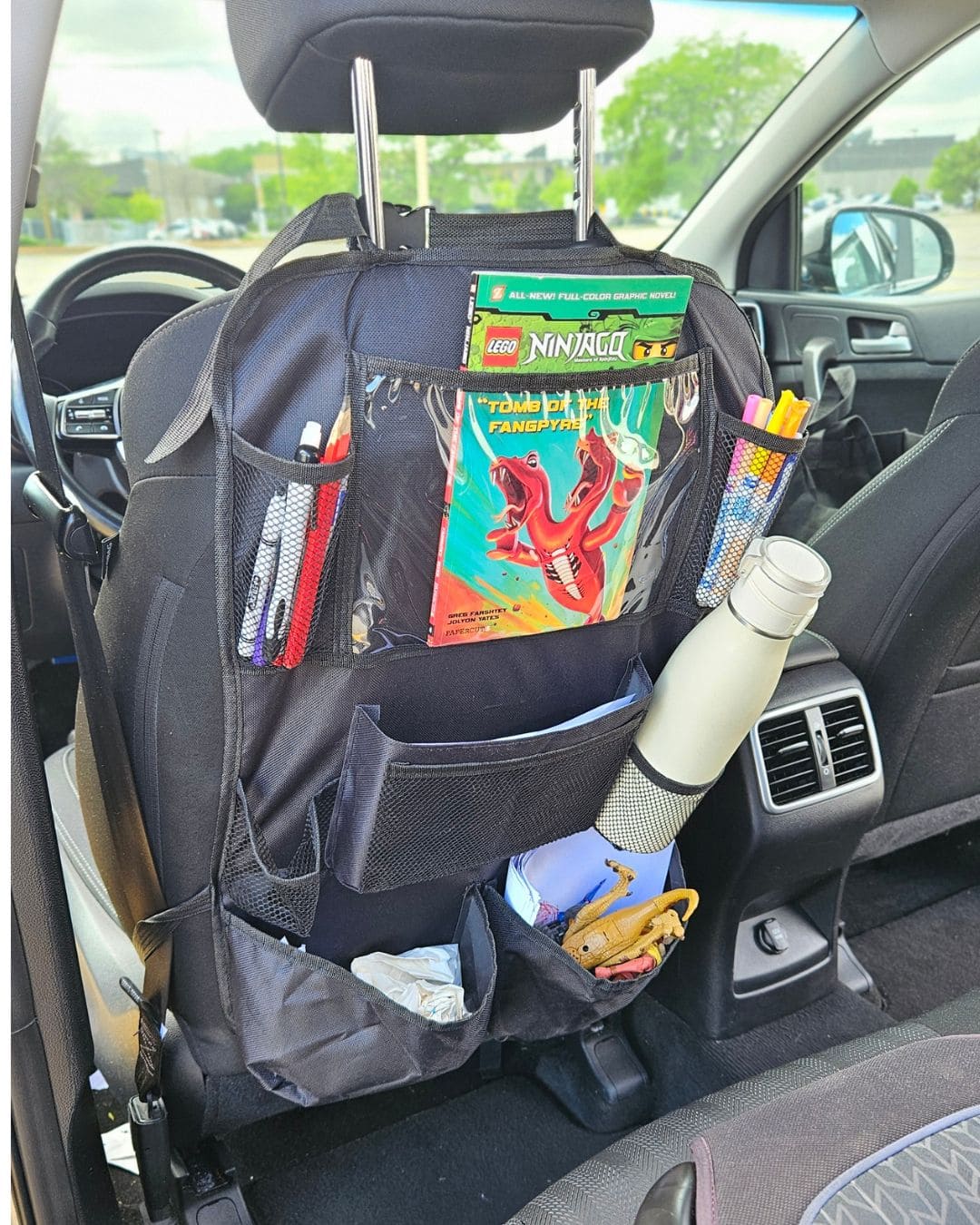 Backseat Car Organizer with Tablet Holder