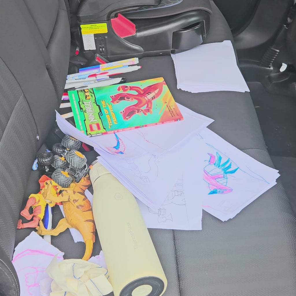 Backseat Car Organizer with Tablet Holder